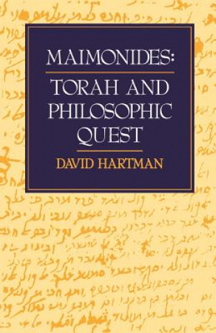 Könyv Maimonides David Hartman