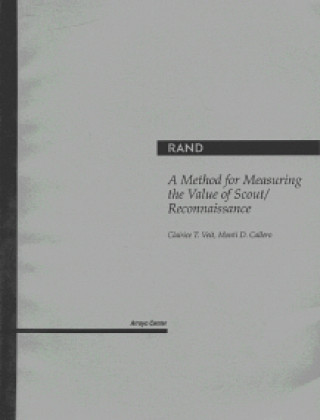 Carte Method for Measuring the Value of Scout/reconnaissance Clairice T. Veit