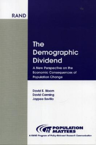 Könyv Demographic Dividend David E. Bloom
