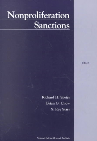 Carte Nonproliferation Sanctions Richard H. Speier