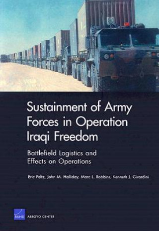 Kniha Sustainment of Army Forces in Operation Iraqi Freedom Eric Peltz