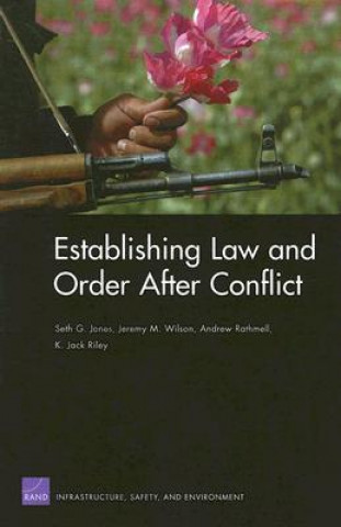 Książka Establishing Law and Order After Conflict Seth G. Jones