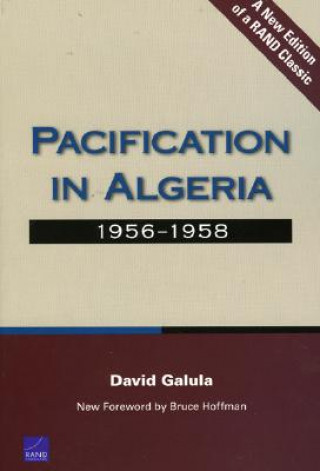 Książka Pacification in Algeria David Galula