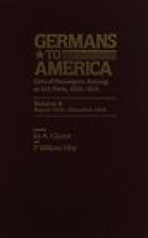 Knjiga Germans to America, Aug. 4, 1854-Dec. 11, 1854 