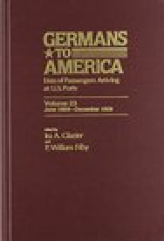 Książka Germans to America, June 1, 1869-Dec. 31, 1869 