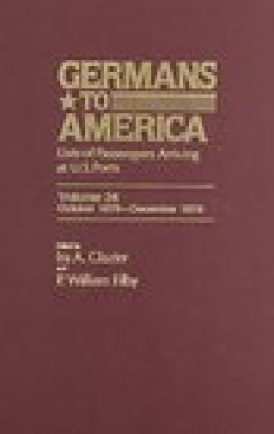 Kniha Germans to America, Oct. 1, 1878-Dec. 31, 1879 