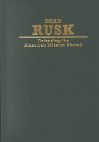 Book Dean Rusk Thomas W. Zeiler