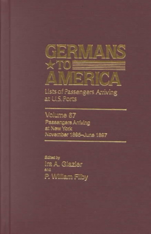 Kniha Germans to America, November 1, 1895 - June 17, 1897 