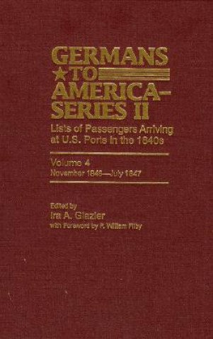 Książka Germans to America (Series II), November 1846-July 1847 