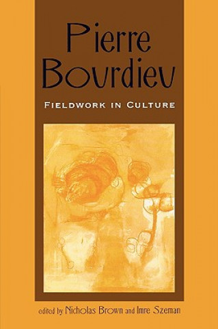 Książka Pierre Bourdieu Nicholas Brown