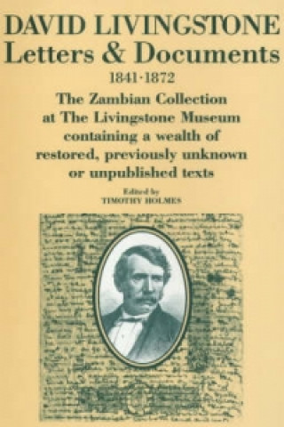 Kniha Letters and Documents, 1841-72 David Livingstone