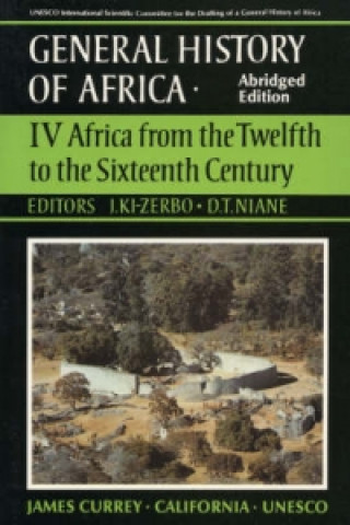 Könyv General History of Africa J. Ki-zerbo
