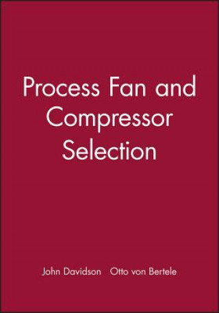 Könyv Process Fan and Compressor Selection Davidson