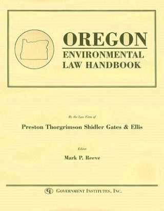 Knjiga Oregon Environmental Law Handbook Preston