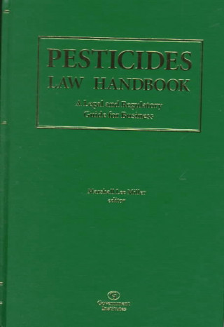 Kniha Pesticides Law Handbook Bethami Auerbach