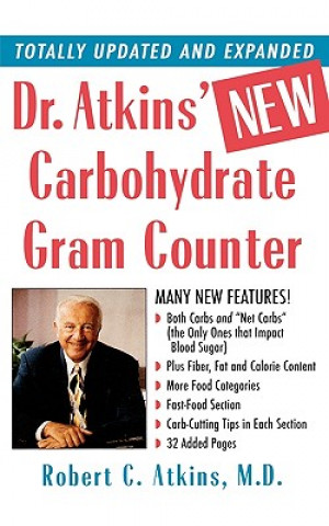 Kniha Dr. Atkins' New Carbohydrate Gram Counter Robert C. Atkins