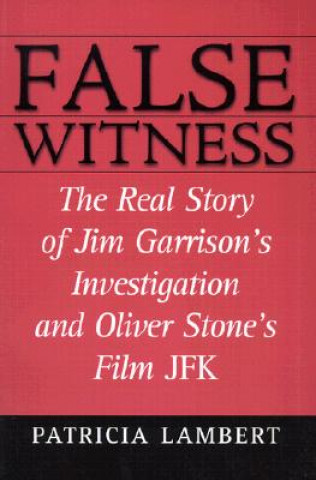 Kniha False Witness Patricia Lambert