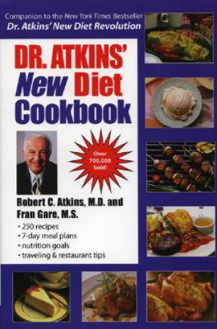 Kniha Dr. Atkins' New Diet Cookbook Robert Atkins