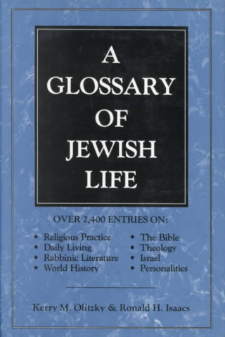 Kniha Glossary of Jewish Life Ronald H. Isaacs