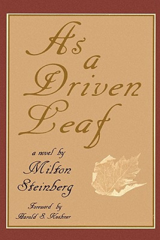Knjiga As a Driven Leaf Milton Steinberg