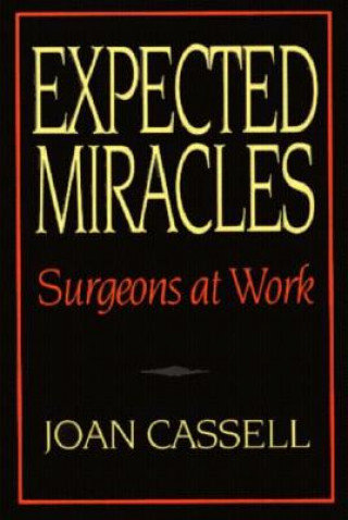 Carte Expected Miracles Joan Cassell