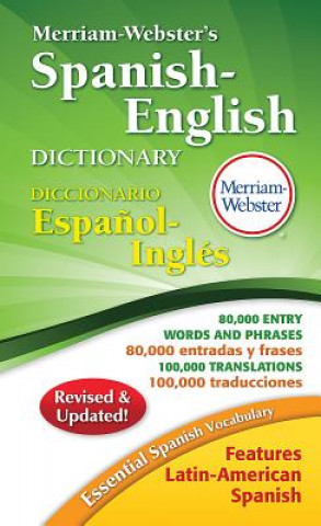 Könyv Merriam-Webster's Spanish-English Dictionary Merriam-Webster Inc.