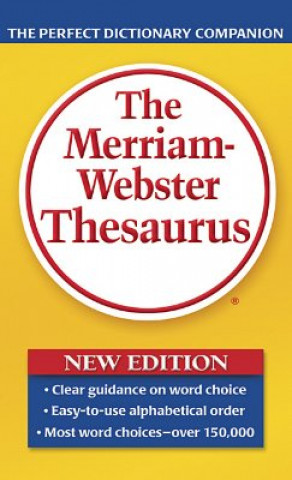 Knjiga Merriam-Webster Thesaurus Merriam Webster