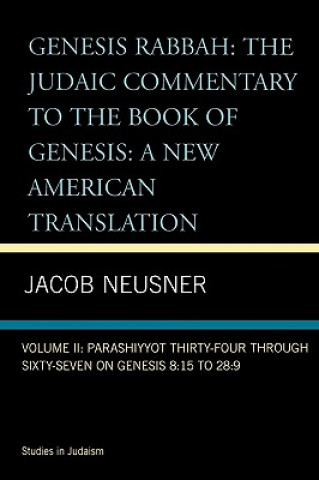 Kniha Genesis Rabbah Jacob Neusner