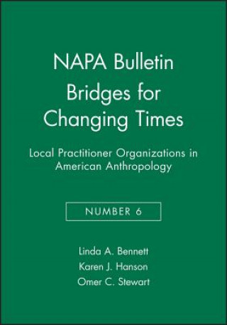 Kniha Bridges for Changing Times - Local Practitioner Organizations in American Anthropology Linda A. Bennett