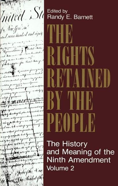 Kniha Rights Retained by the People Randy E. Barnett