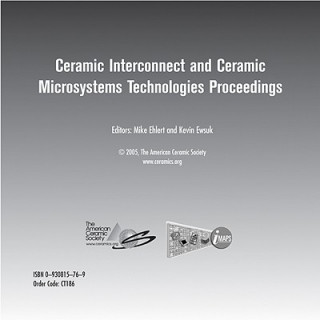 Digital CICMT 2005 Ceramic Interconnect and Ceramic Microsystems Technologies Mike Ehlert