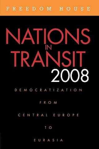 Carte Nations in Transit 2008 Freedom House