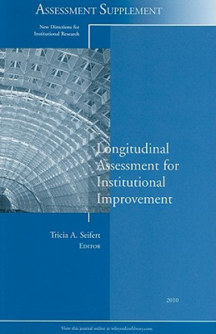Kniha Longitudinal Assessment for Institutional Improvement Ir