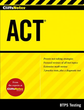 Knjiga CliffsNotes ACT BTPS Testing