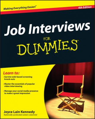 Carte Job Interviews For Dummies, 4th Edition Joyce Lain Kennedy