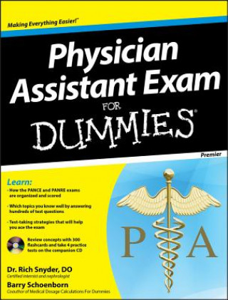 Książka Physician Assistant Exam For Dummies with CD Barry Schoenborn