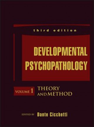 Kniha Developmental Psychopathology, 3e V1 - Theory and Method Dante Cicchetti