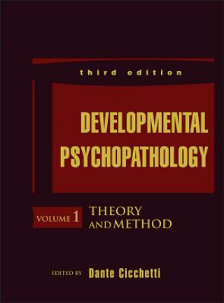 Książka Developmental Psychopathology, 3e V1 - Theory and Method Dante Cicchetti