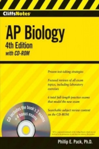 Book CliffsNotes AP Biology with CD-ROM Phillip E. Pack