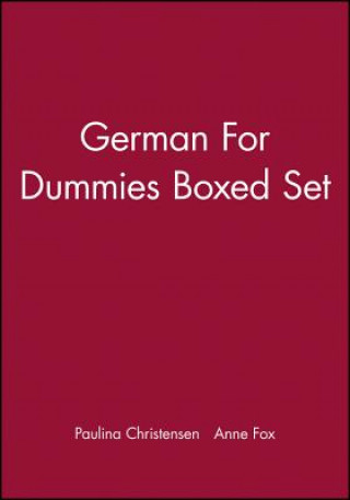 Knjiga German for Dummies for Boxed Set Christensen