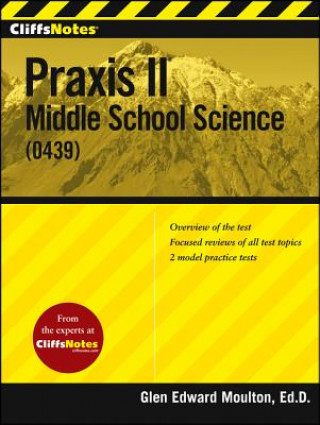 Kniha CliffsNotes Praxis II Glen E. Moulton