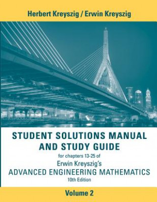 Könyv Student Solutions Manual Advanced Engineering Mathematics, Volume 2 Erwin Kreyszig