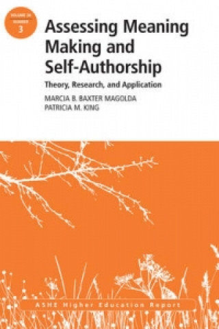 Könyv Assessing Meaning Making and Self-Authorship: Theory, Research, and Application Marcia B. Baxter Magolda