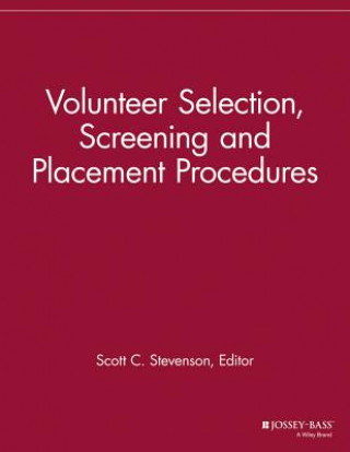 Kniha Volunteer Selection, Screening and Placement Procedures Vmr