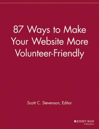 Kniha 87 Ways to Make Your Website More Volunteer-Friendly Vmr