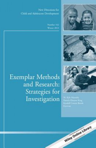 Book Exemplar Methods and Research: Strategies for Investigation Kendall Cotton Bronk