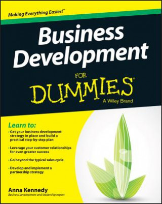 Book Business Development For Dummies Anna Kennedy