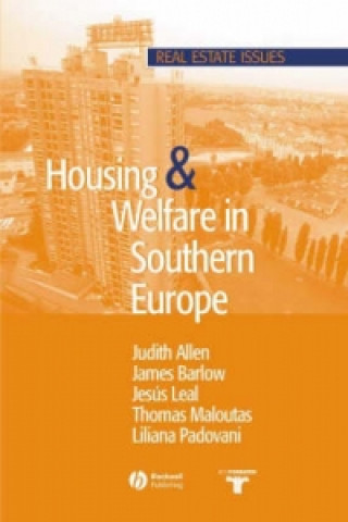 Książka Housing & Welfare in Southern Europe Judith Allen