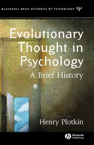 Könyv Evolutionary Thought in Psychology - A Brief History Henry Plotkin