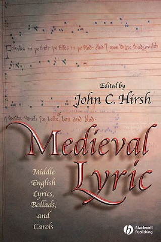 Buch Medieval Lyric Hirsh